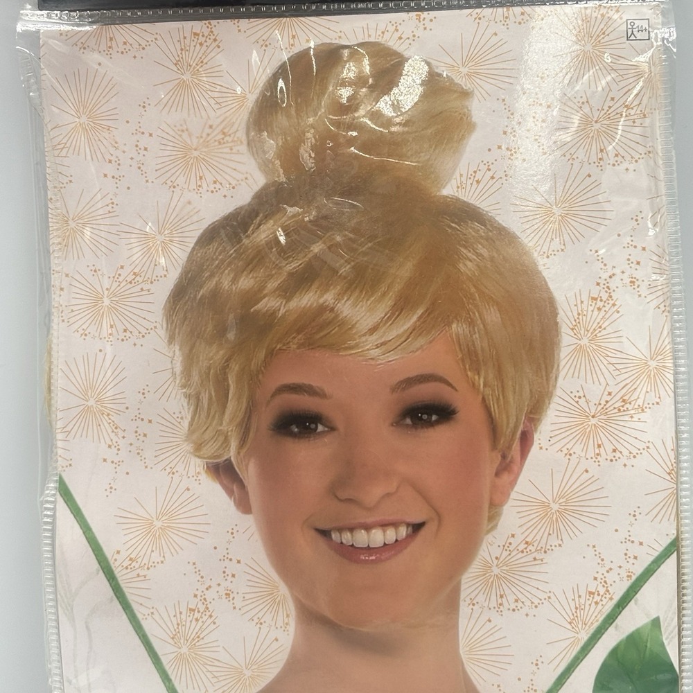 Disney TinkerBell Adult Wig Costume Accessory Halloween‎ I Fairy Tale - Picture 2 of 7